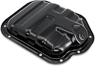 Lower Engine Oil Pan Sump with Drain Plug Compatible with Infiniti G35 2003-2007, FX35 2003-2008, M3