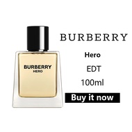 Burberry เบอร์เบอร์รี่ น้ำหอมแบรนด์  Hero Eau de Toilette for Men 100ml น้ำหอมผู้ชายที่มีชื่อเสียง น้ำหอมผู้ชายติดทนนาน Men's Perfume น้ำหอมผู้ชาย น้ําหอมแท้ น้ำหอมติดทนนาน ของขวัญน้ำหอม กล่องซีล【ของแท้ 100% 】
