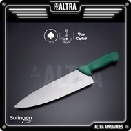 8631-21,00 GREEN / F. Herder (Solingen Spade Brand) 8 inch Chef Kitchen Knife Green Handle