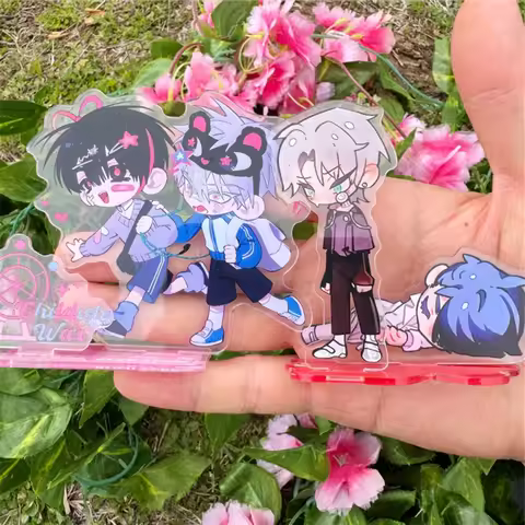 Anime Alien Stage ‌Mizi Sua ‌Till ‌Ivan Luka ‌Hyuna Cosplay COSTUME Accessories Badge Stand Plate Pr