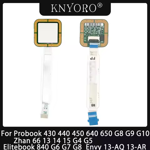 New Fingerprint Reader For HP Probook 430 440 450 640 650 G8 G9 G10 Zhan66 13 14 15 G4 G5 Elitebook 