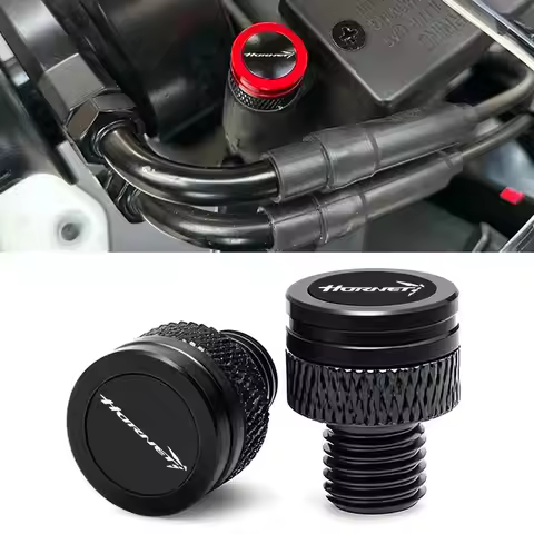 Motorcycle CNC Rearview Side Mirror Hole Cap Plug Accessories For HONDA Hornet CB600F CB600 CB599 Go