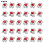 NEWIDEA 20Pcs Mechanical Keyboard Switches, Plastic Dustproof Keyboard Switches,  Tactile Linear Cli