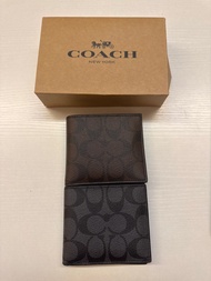 Coach 男士短款錢包