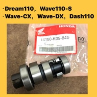 HONDA DREAM110 EX5 DREAM 110 WAVE110 CX DX WAVE DASH DASH110 CAM SHAFT LOCAL / 14100-K09-840 CAM SHA