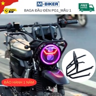 Pg1 headlight bag, tube model headlight bag, pg1 front bag, pg1 car accessories, mbiker accessories