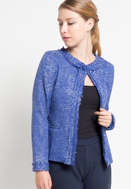 Edition Women ECB3 Boxy Blazer Jacket Royal Blue