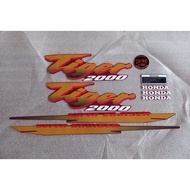 Sticker striping lis tiger old tilas maroon maroon 93 94 sticker motor