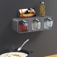 Spice box Kitchen spice box spice jar wall spice box MSG Salt