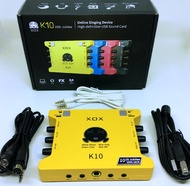 Sound card XOX K10 phiên bản đặc biệt 2020 mừng kỷ niệm 10 năm XOX.