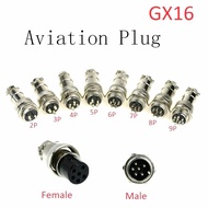 GX16 Jack Aviation Plug Socket Connector GX-16 16mm Male Female 2P-10P