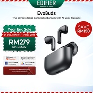 Edifier EvoBuds/ W320TN True Wireless Noise Cancelling Bluetooth Earbuds with AI Voice Translation