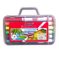 Color Pen Joyko CLP-04 Marker/ Color Pen [12 Colors] Marker Pen Permanent Marker Pen Color Marker Pe