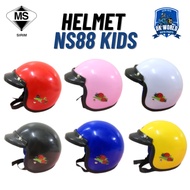 NS88 Kids Helmet budak SIRIM Topi Keledar Motorcycle Moto Kanak Kanak Junior Series - Red Blue Yello