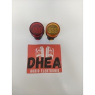 Round Pilot Lamp LED Lamp Hz Meter With Hz Indicator 22mm 0-99Hz V AC 220V Original Hz Meter 220 V G