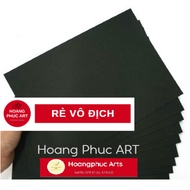 A0/A1/A2 black cardboard - weight 250gsm