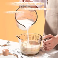 FormalCoffee Glass Measuring CUP 350/500/1000 Ml.with A Heat-Resistant Scale 3 Units (CUP Oz ml) Can Be Used With Micowave.