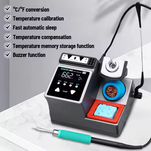 SUGON A9 Soldering Station Compatible With 210/245/115 Handle Welding Repair Station Suitable For Mo