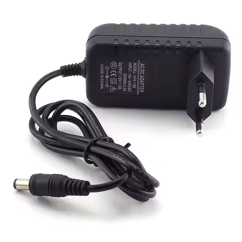 EU Plug DC 12V 2A Switching Power Supply AC110V~220V 2000ma LED Adapter For Camera CCTV Router J17