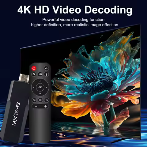 TV Stick MX10 F2 Allwinner RK3228A Quad-Core BT4.0 ARM Mali-400 MP2 TV Box Android Infra Remote cont