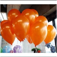 (25pcs) ORANGE Metallic Glossy Balloon