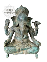 Ganesha พิฆเนศ มหาเทพแห่งความสำเร็จ Sculpture Ganesha Brass