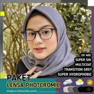 PHOTOCHROMIC GLASSES + LENS" [NORMAL/MINUS/CYL