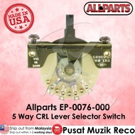 Allparts EP-0076-000 CRL 5 Way Pickup Selector Switch CRL 5-Way Blade Guitar Switch 5 Way Strat Guit
