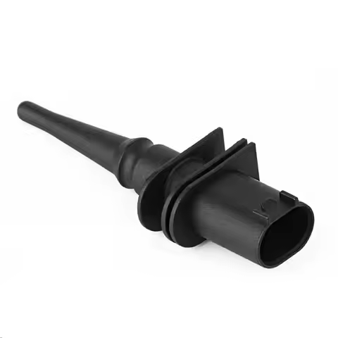 6Pc Front Rear Left Right Black Outside Car Air Temperature Sensor For BMW E46 E90 E91 E39 E60 E63 E