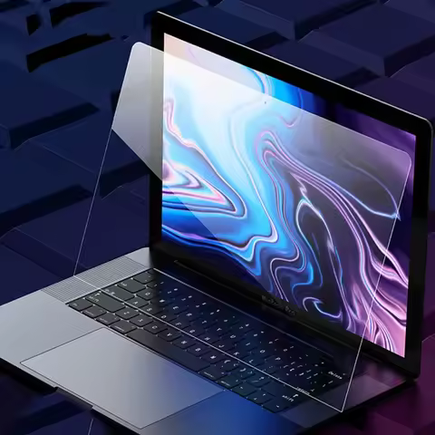 HD Crystal Clear Screen Protector Designed for 2025 MacBook Air 15 A2941 13.6 M2 A2681 Pro 13 14 M3 