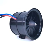 DoBoFo EDF 70mm 4S 3400KV 12 Blades 16.8V Electric Ducted Fan, Hobby RC Jet Engine Propeller, RC Car