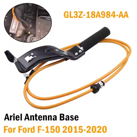 GL3Z18A984AA For Ford F-150 2015-2020 1x Car Aerial Radio Antenna Base Mount w/ Cable Assembly Repla