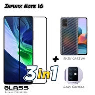 Tempered Glass INFINIX NOTE 10 / INFINIX NOTE 10 PRO Anti Gores Warna