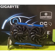 การ์ดจอ Gigabyte รุ่น NVIDIA GeForce GTX 960 2GB DDR5 ต่อไฟเลี้ยง 6 pin (no box) มือสอง ไม่มีกล่อง