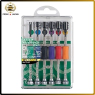 VESSEL Precision Driver Set 6 pieces TD-57
VESSEL Precision Driver Set 6 pieces +0,+00,-0.9,-1.2,-1.