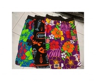 Seluar Pendek Pantai Lelaki Free Size/Hawaii Three-quarter Pant/Seluar 3 Suku 1 Helai