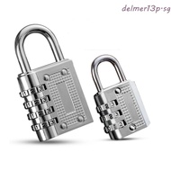 DELMER13P Password Lock, 3 /4 Digit Safe Luggage Combination Lock, Portable Anti-theft Durable Code 