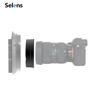 Selens Aluminum IR ND Filter Holder 58mm 62mm 67mm 72mm 77mm 82mm 86mm 95mm 105mm Filter Adapter Rin
