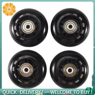 4Pcs Roller Skates Rubber Wheels Anti-Skid Mute Wear-Resistant Roller Skates Roller Skate Accessorie