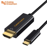 CableCreation USB Type C to HDMI Cable 4K 30hz for Realme Mi TV Stick Box for MacBook Pro LED Mini Projector HDTV Monitor LG