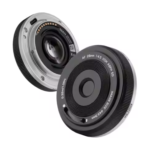 Viltrox AF 28mm F4.5 Full-Frame Auto Focus Ultra-Thin Pancake Lens for Sony E Nikon Z Leica L Fuji X