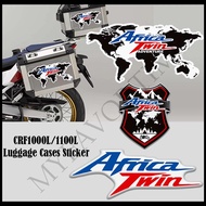 AfricaTwin CRF 1000 1100 L For Honda Africa Twin CRF1000L CRF1100L Trunk Luggage Cases Tank Pad Prot
