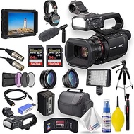 Panasonic HC-X2000 UHD 4K 3G-SDI/HDMI Pro Camcorder with 24x Zoom W/ 7" 4K Monitor + 2 x Sandisk Ext