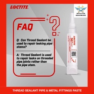 RESELLER/DEALER Loctite 567 50ml Thread Sealant Coarse thread diy leak water Pneumatic General Fitti