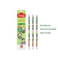 Hong Ha 2B wooden pencil designed with exclusive Lien Quan Game image - Code: 3530