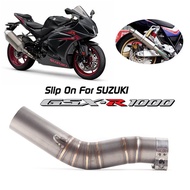 Motorcycle System Exhaust Escape Slip-On For Suzuki GSXR1000 GSX R1000 GSXR 1000 Motorcycle Full Mod