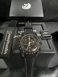 錶帶 Swatch OMEGA  X  SWATCH 黑色 全新