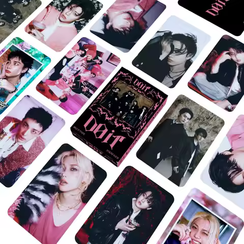 55pcs Set Box Stray Kids Do It Mini Album Lomo Cards Themed Photocards Bang Chan Felix Collection Fo