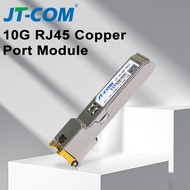 JT-COM 10G SFP+ to RJ45 Ethernet Copper SFP Transceiver RJ45 to SFP+ Fiber Optical Module Transceive