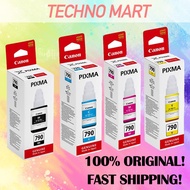 [SG Local Stock] Original Canon GI-790 Black Cyan Magenta Yellow Ink Bottle GI790 GI 790